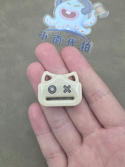 Demon Ji Emoji Pendant PEEK Resin-Sealed