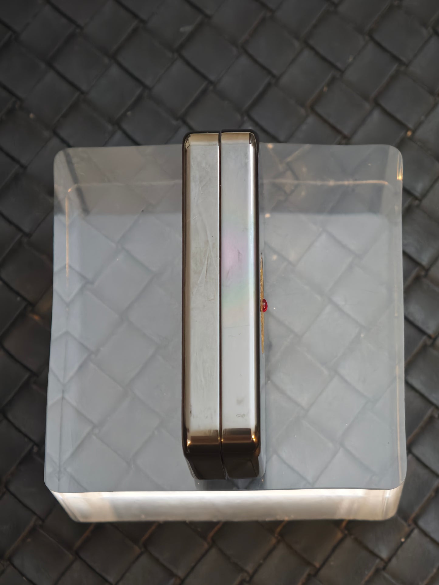 Brocade & Azure Paperweight Zirconium