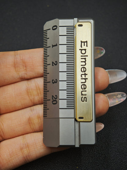 Quirky Ruler Titanium Copper