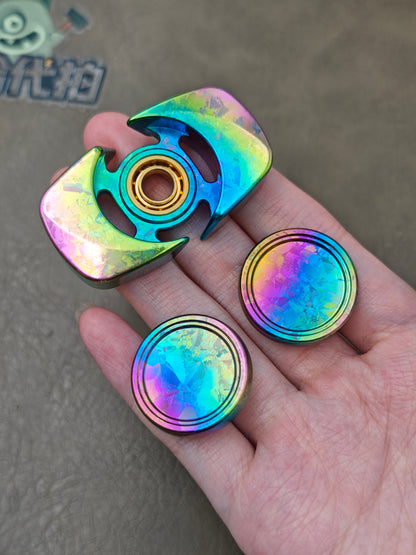 Premium Exquisite Cloud Crystallized Titanium