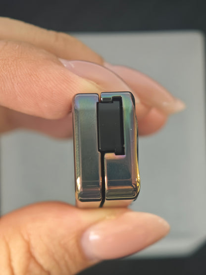 Tita Zirconium Polished Oil Slick