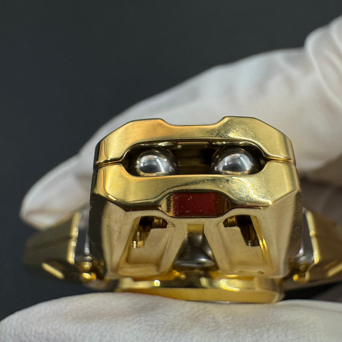 God of Time Stainless Steel Gold Plated