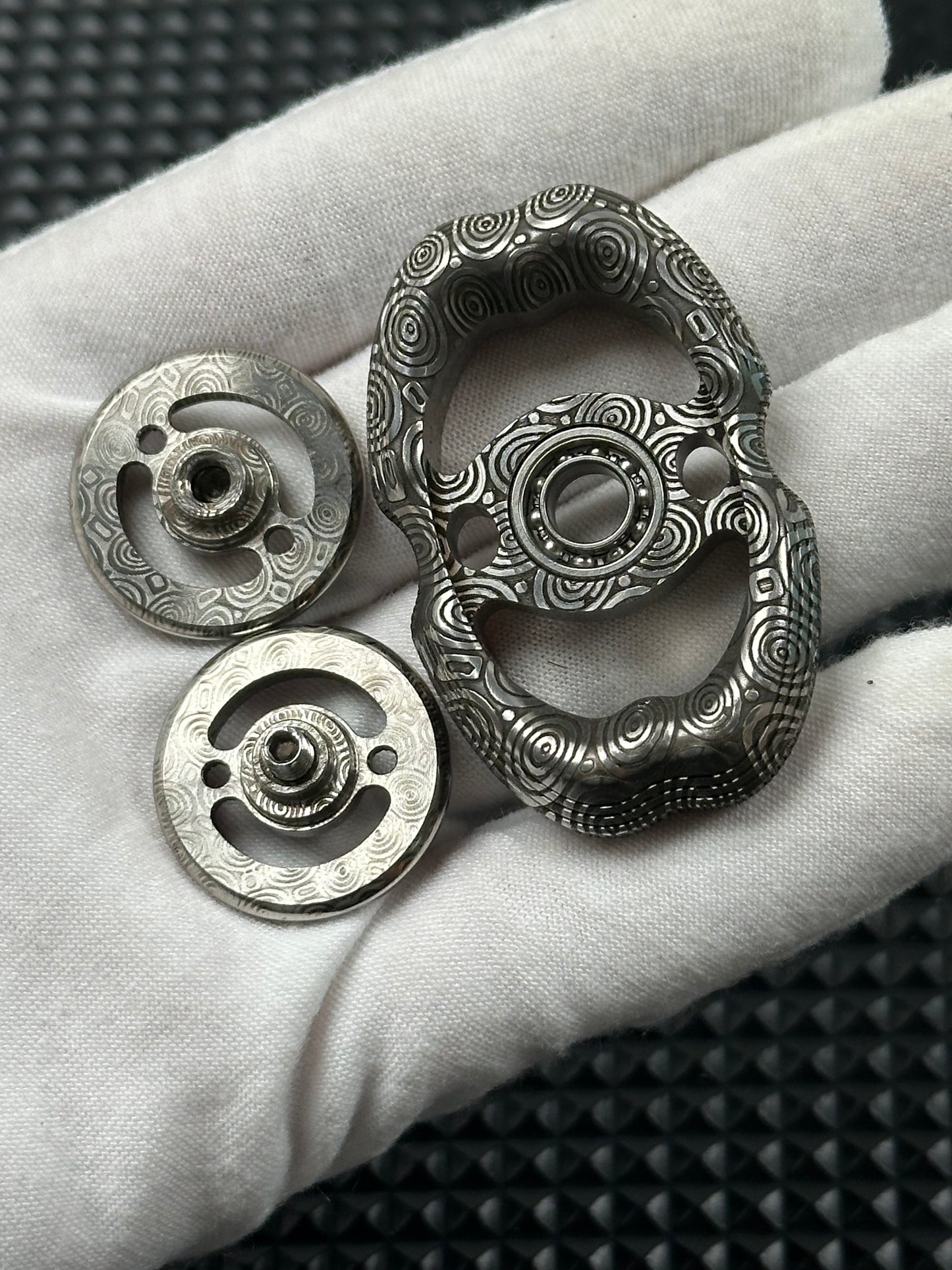 Obsidian Crystalized Stainless Steel