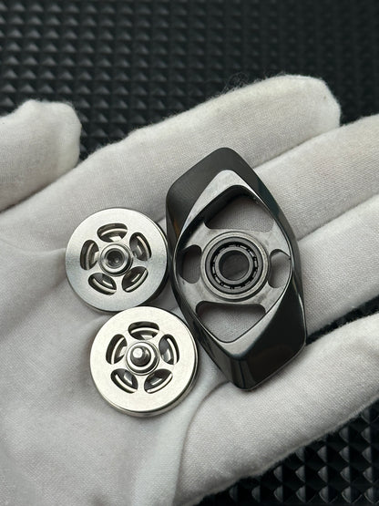 Sphere Puzzle Buckle Accessories Bearing Cap Zirconium Polished