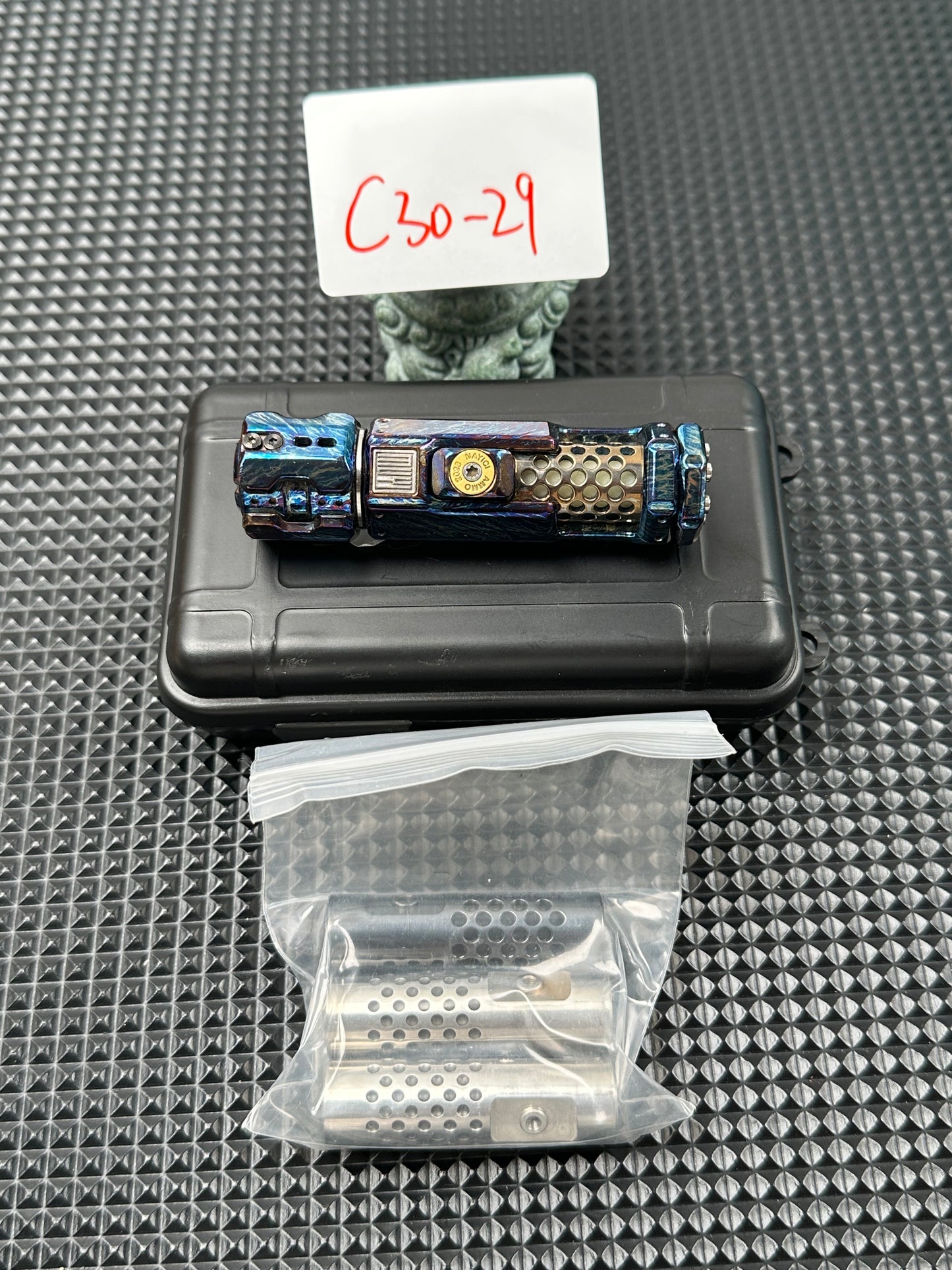 NAYICI Musketeer Titanium Engraved