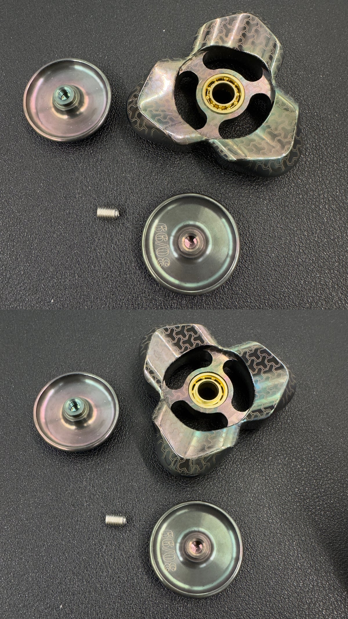 Feather Zirconium Oil Slick