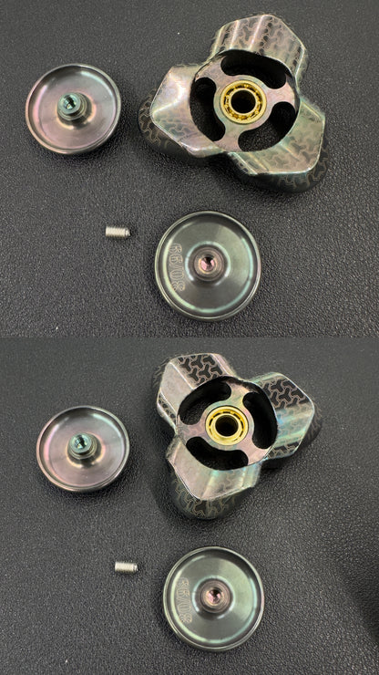 Feather Zirconium Oil Slick