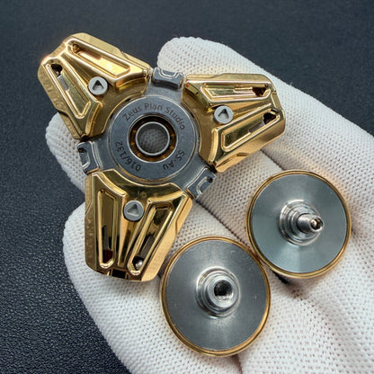 God of Time Stainless Steel Gold Plated