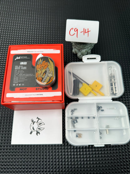Couture Dragon Rhythm Titanium Resin-Sealed