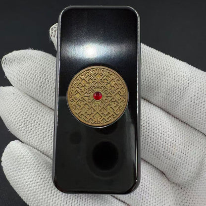 Brocade & Azure Paperweight Zirconium