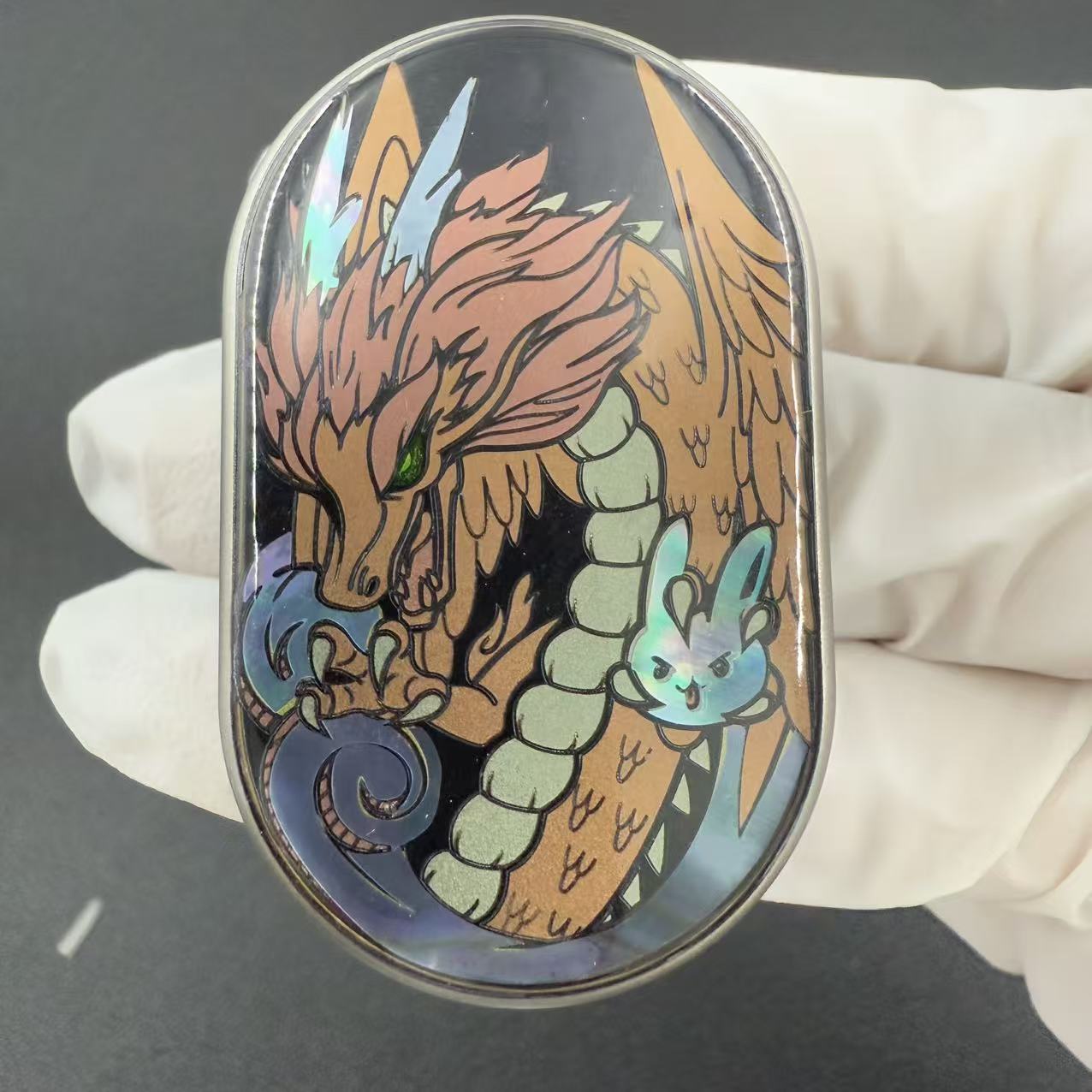 Dragon Rhythm Titanium Resin-Sealed