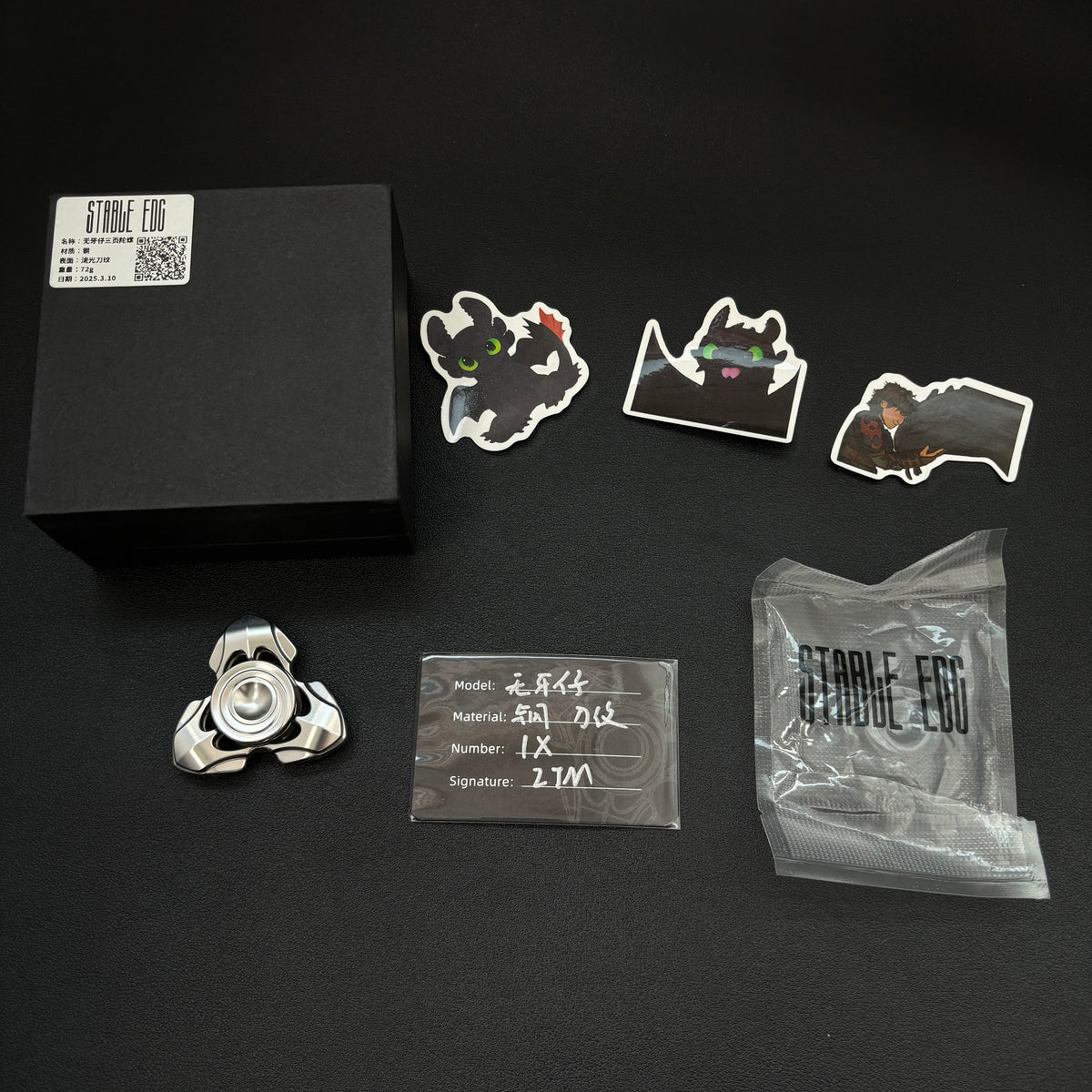 Toothless Finale Special Material Stainless Steel