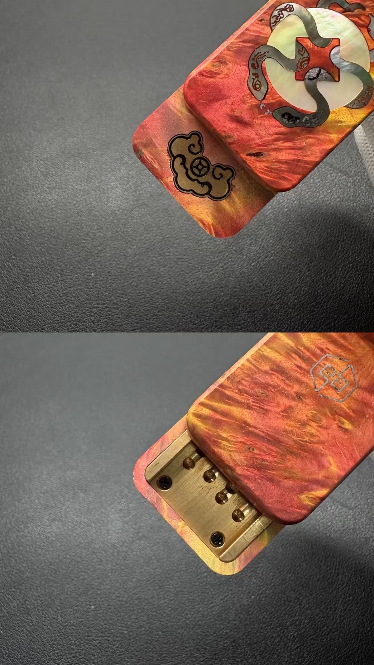 Fortune Serpent Stabilized wood