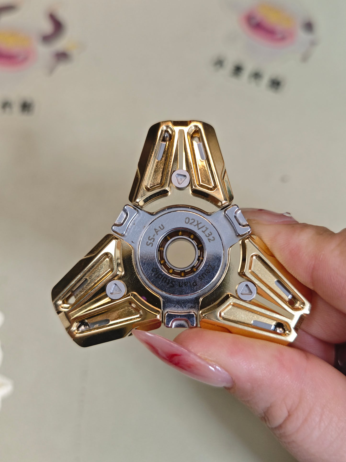God of Time Stainless Steel Gold Plated