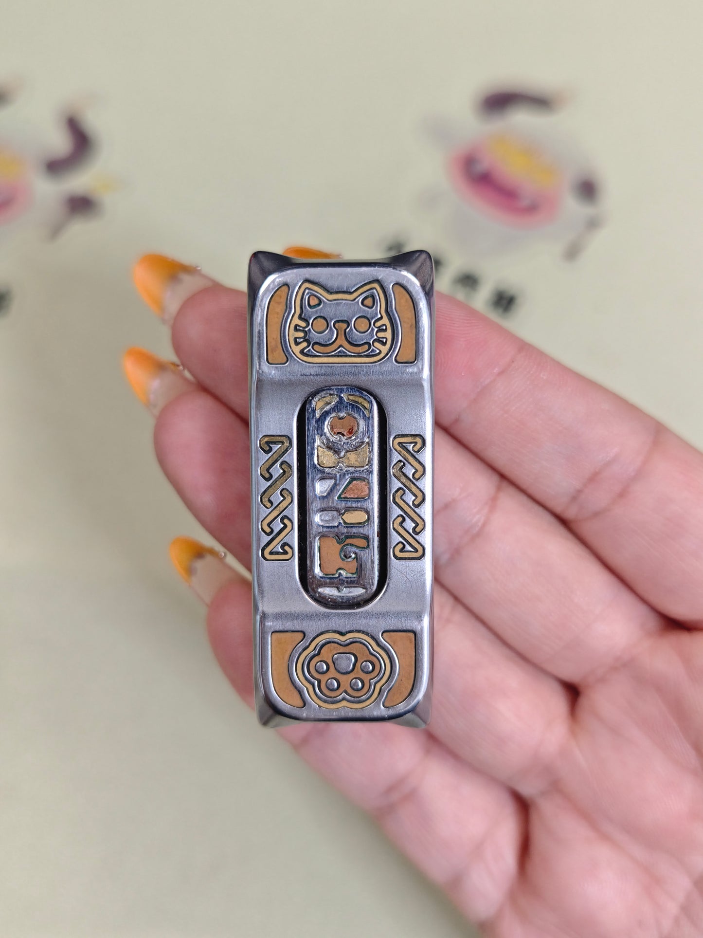 LINO EDC LIMBO Mechanical Stainless Steel Engraved