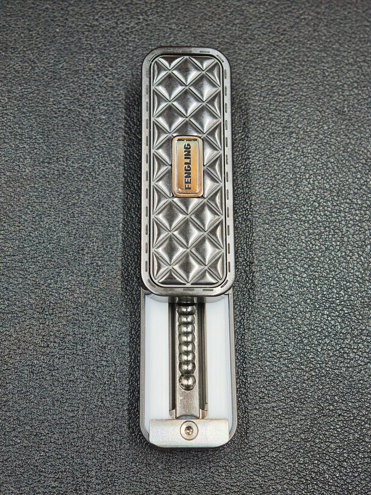 Feng Ling Zirconium Color-Anodized Stonewashed
