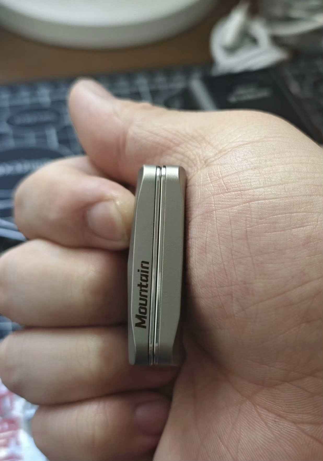 Empty Mountain Titanium Stainless Steel