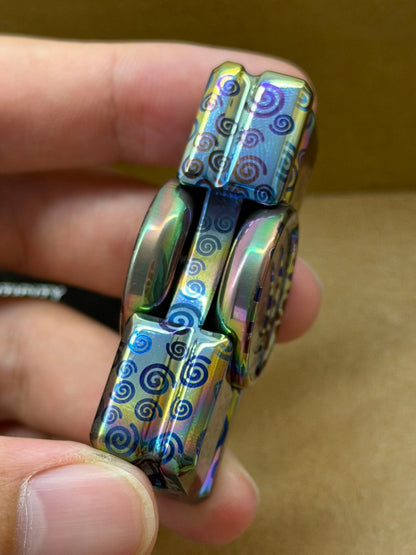 Two-Leaf Impact Titanium Color-Anodized
