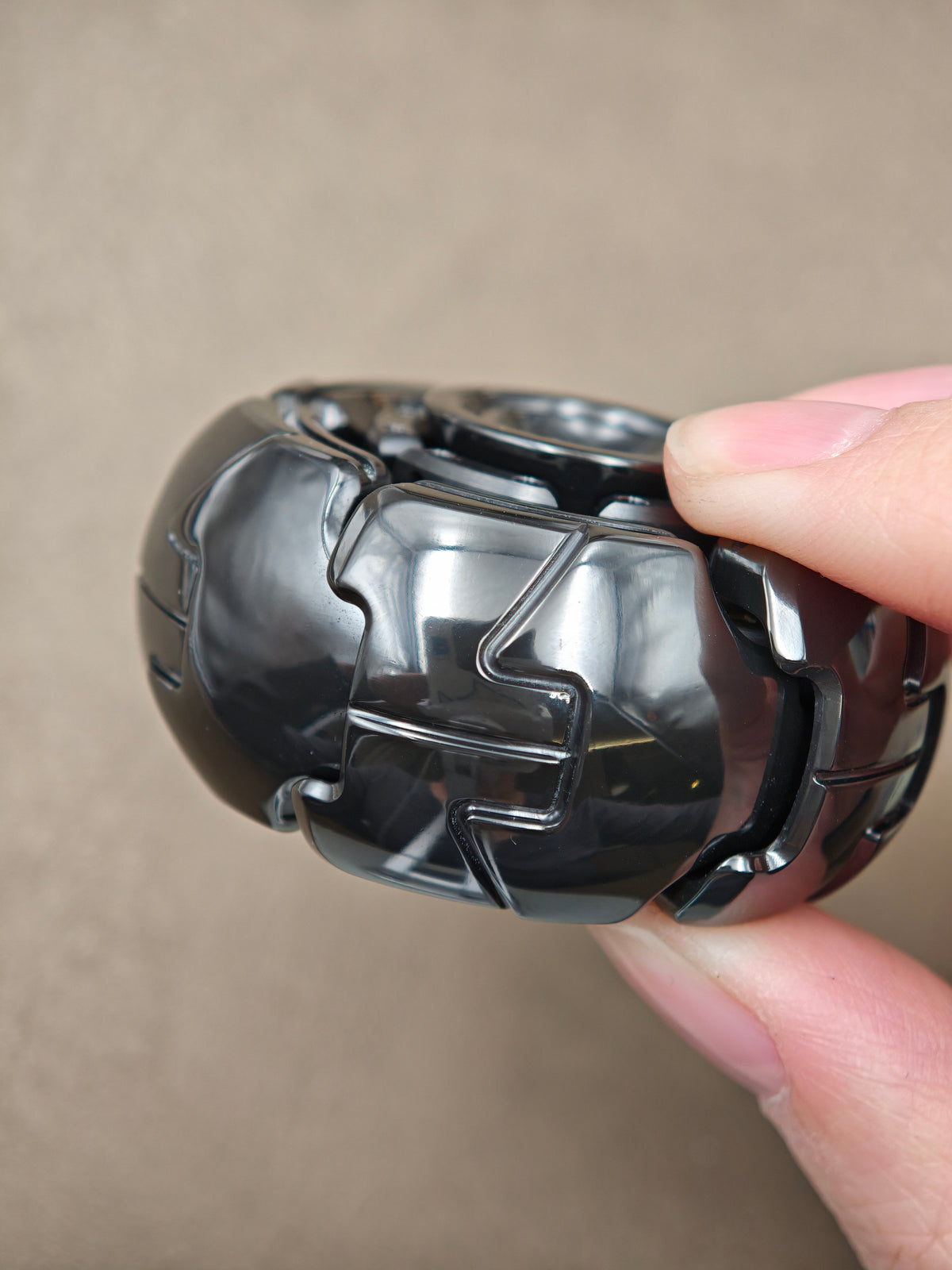 Pillbug Shell Opening Zirconium Polished