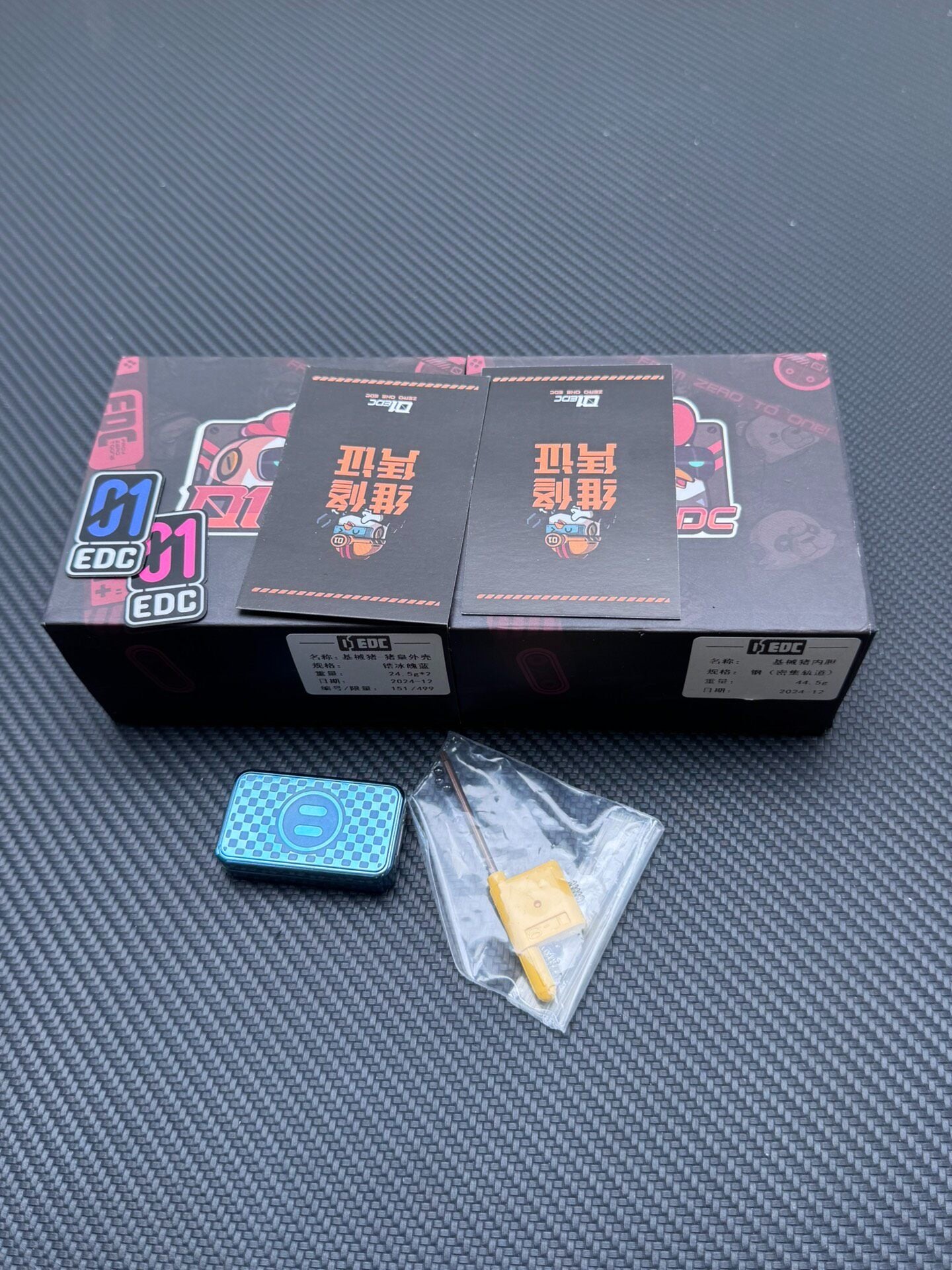Mecha Pig Zirconium Stainless Steel