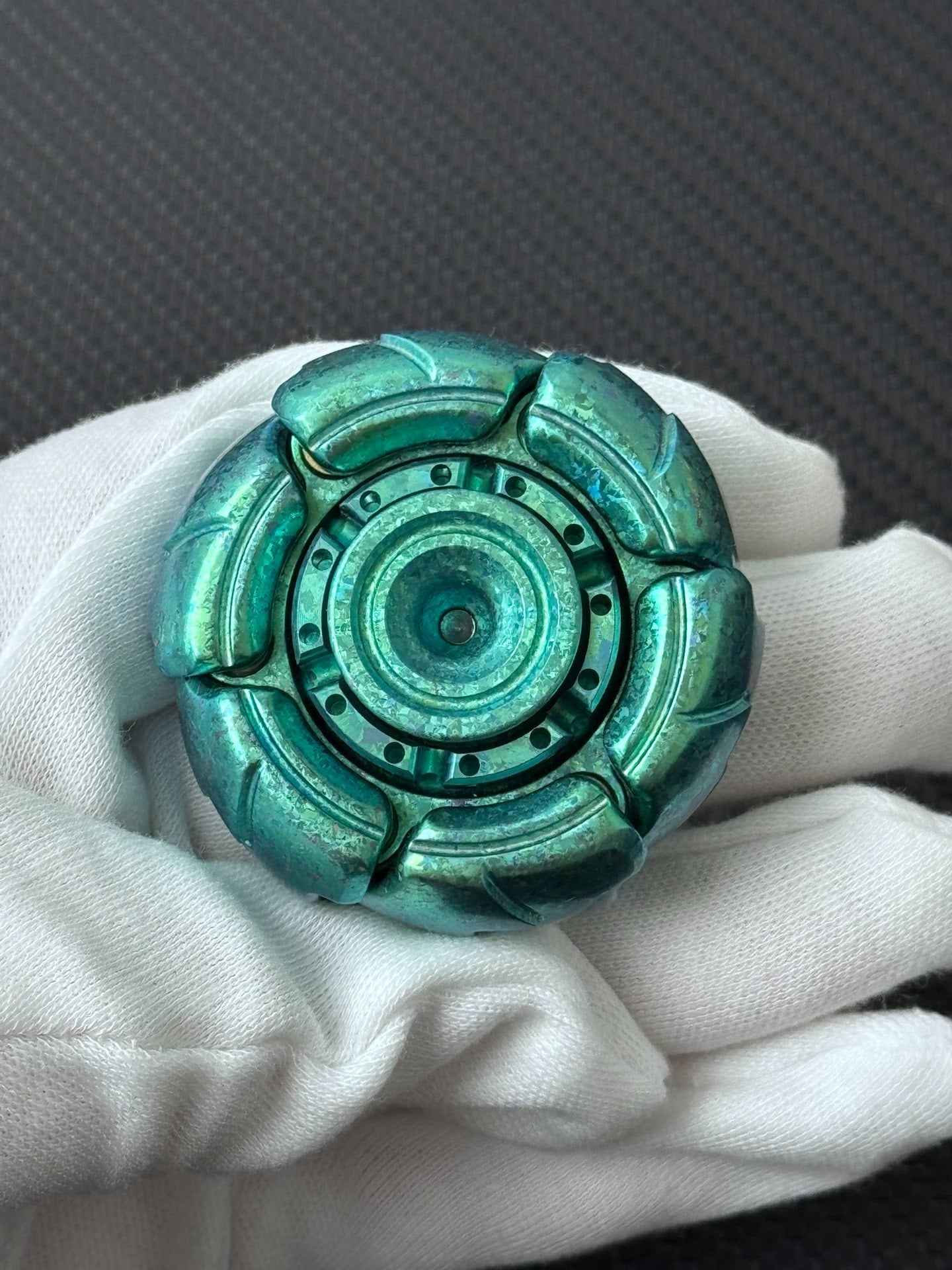 Pillbug Crystallized Titanium