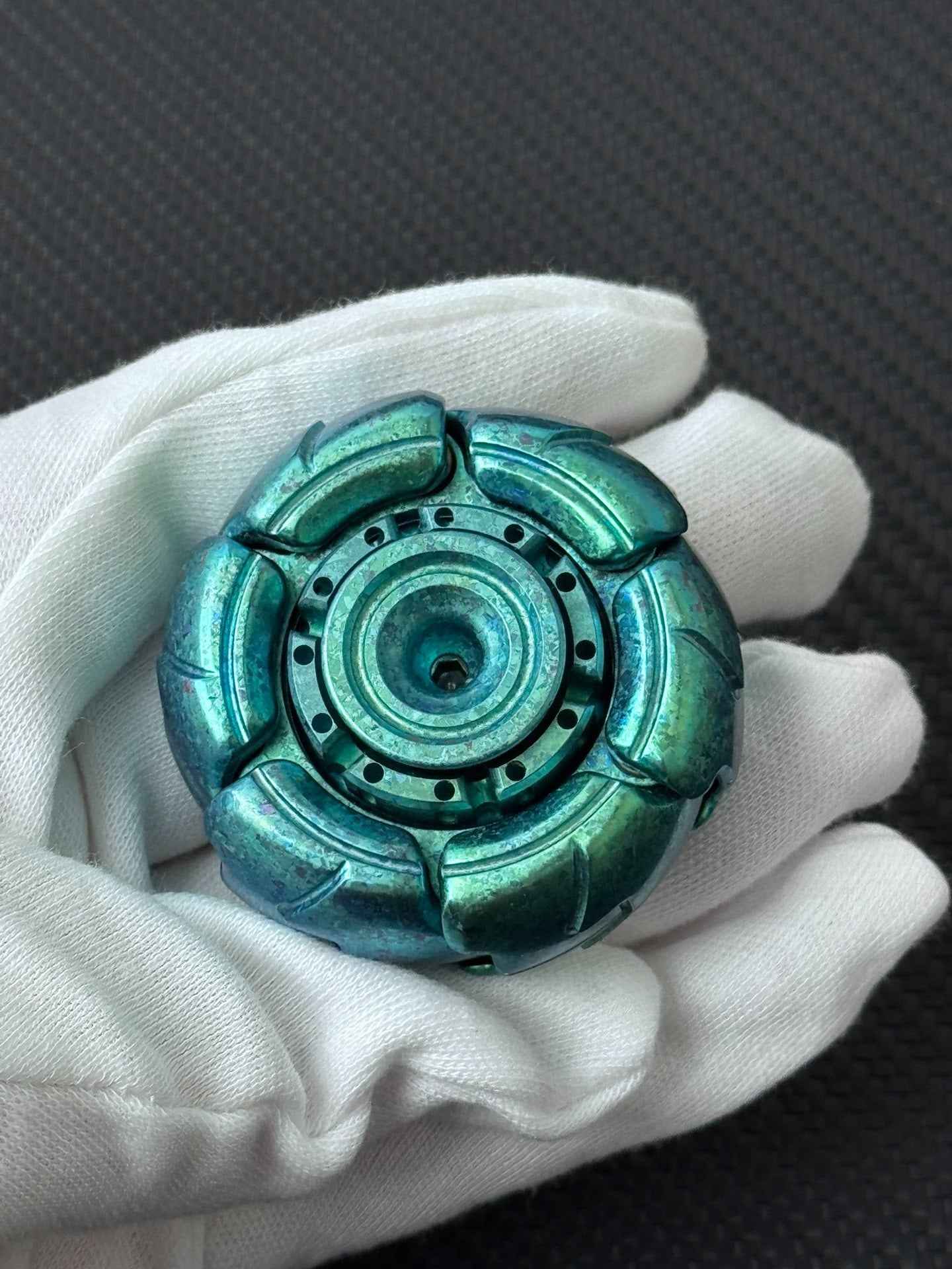 Pillbug Crystallized Titanium
