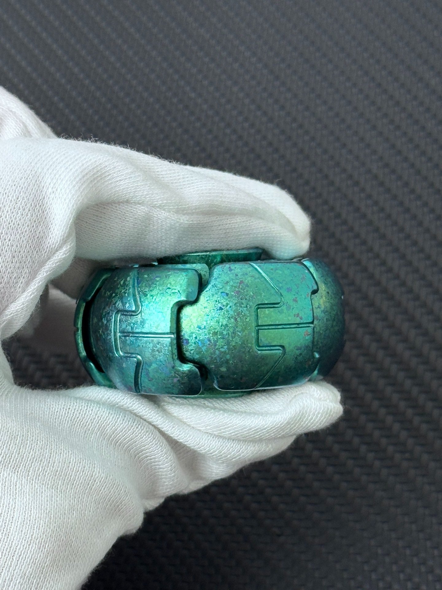 Pillbug Crystallized Titanium