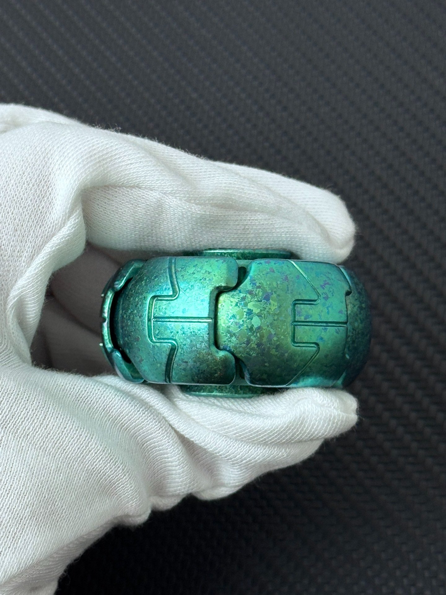 Pillbug Crystallized Titanium