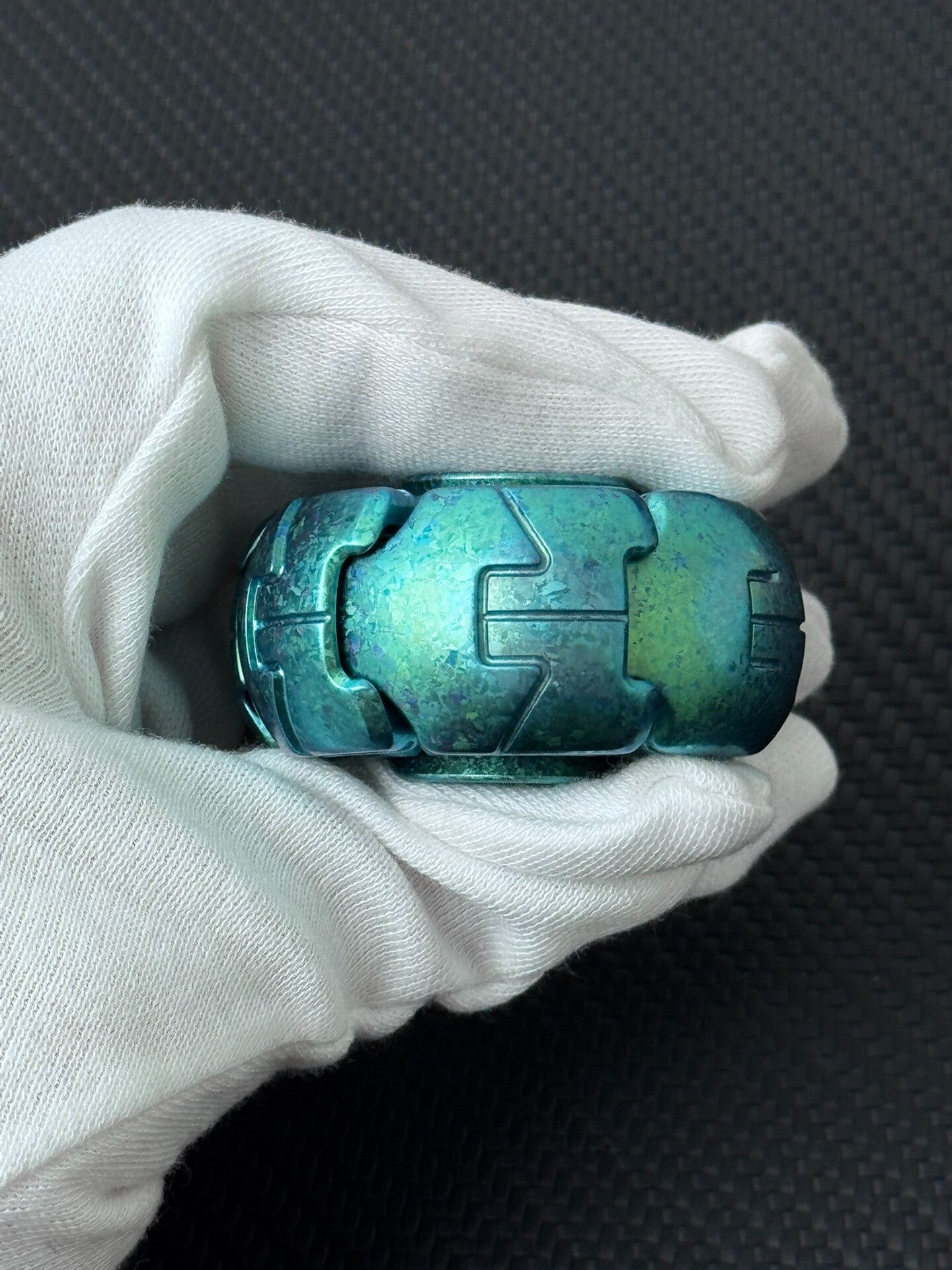 Pillbug Crystallized Titanium
