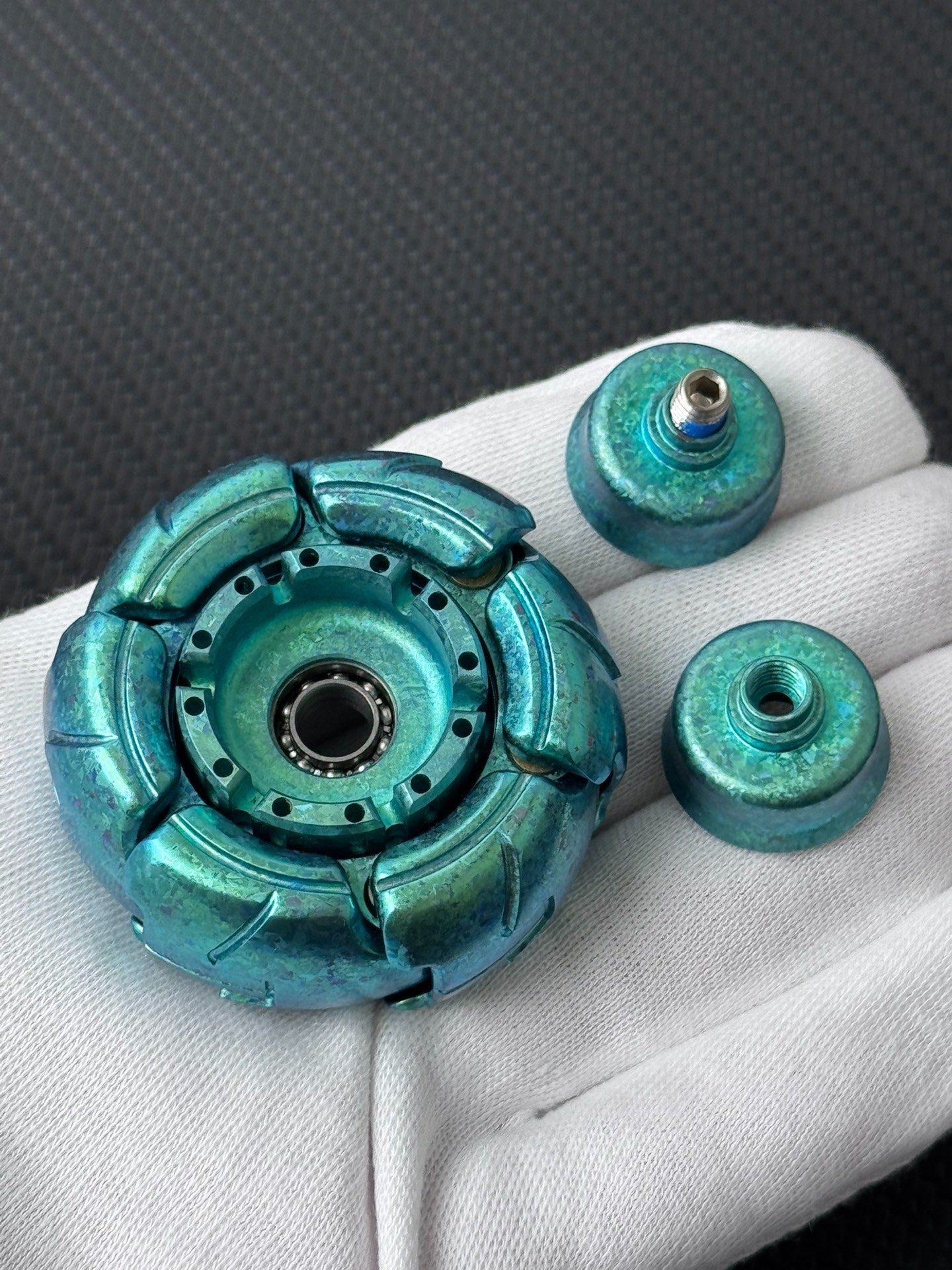 Pillbug Crystallized Titanium