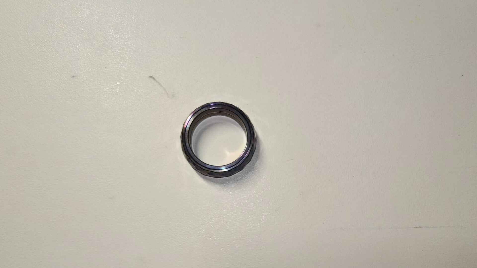 Pig Ring Size #25 Titanium