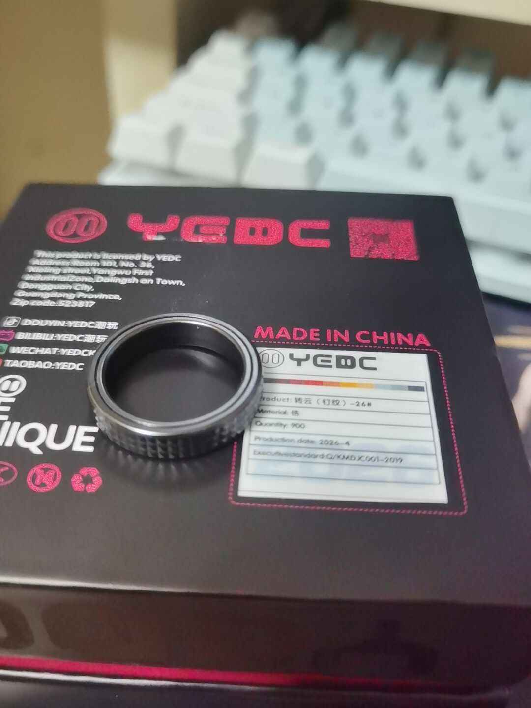 Zhuan Yun Size #26 Zirconium