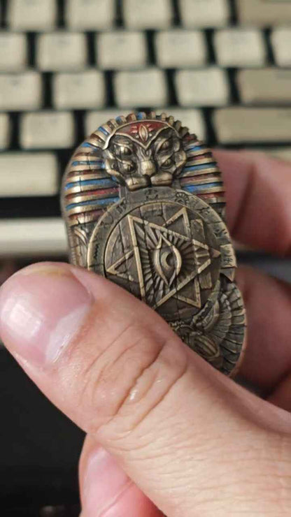 Eye of Horus Brass