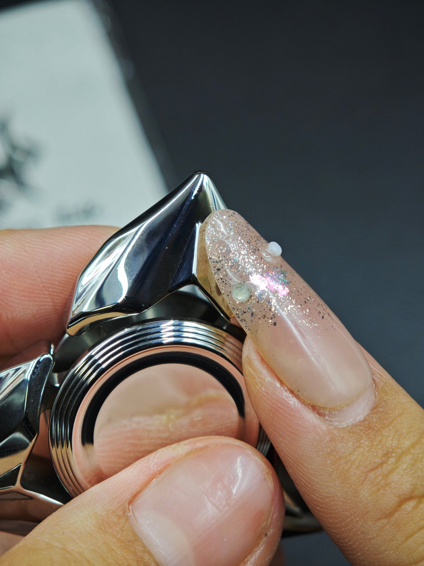Magic Play Zirconium Ma Sagittarius Stainless Steel Polished
