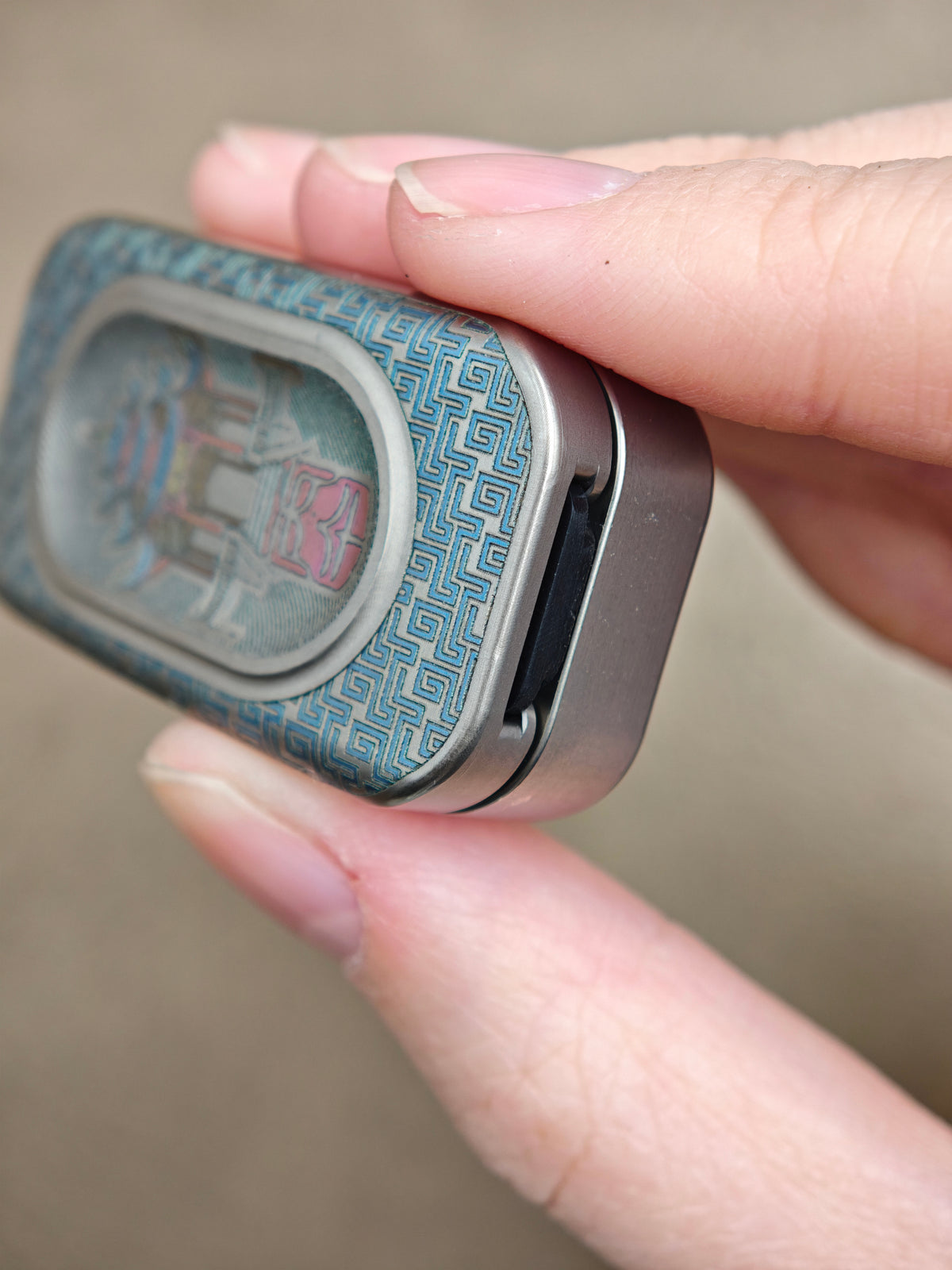 Bingwu POPO Candy Titanium Color-Anodized Engraved Limited Edition