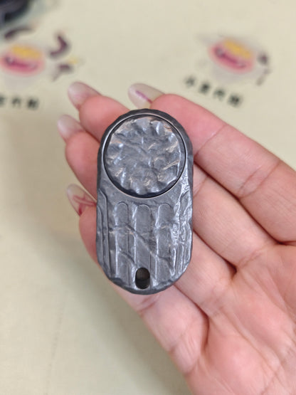 4 Stainless Steel Color-Anodized Stone Textured