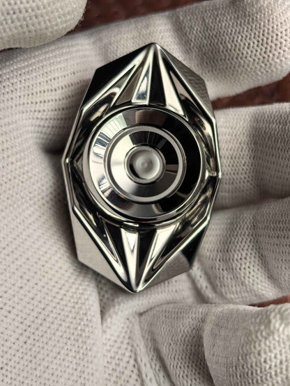 Tri-Leaf Crossbone Stainless Steel