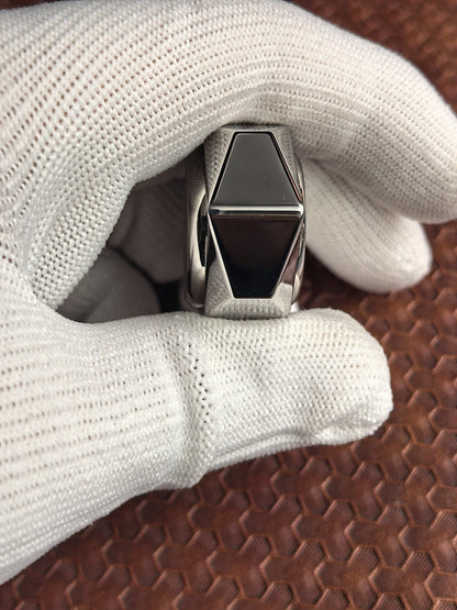 Tri-Leaf Crossbone Stainless Steel