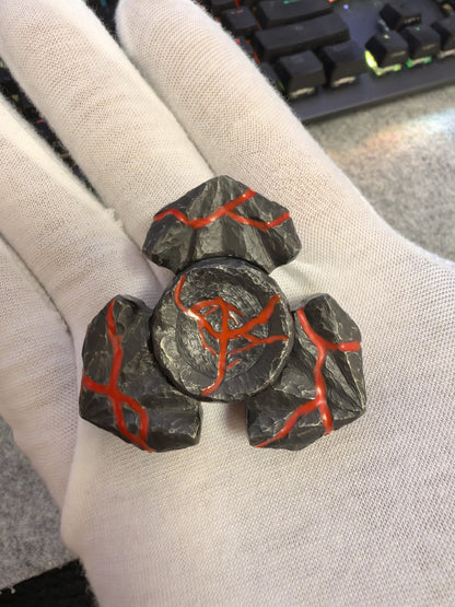 Tri-Leaf Crossbone Zirconium