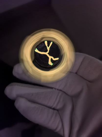 Tri-Leaf Crossbone Zirconium