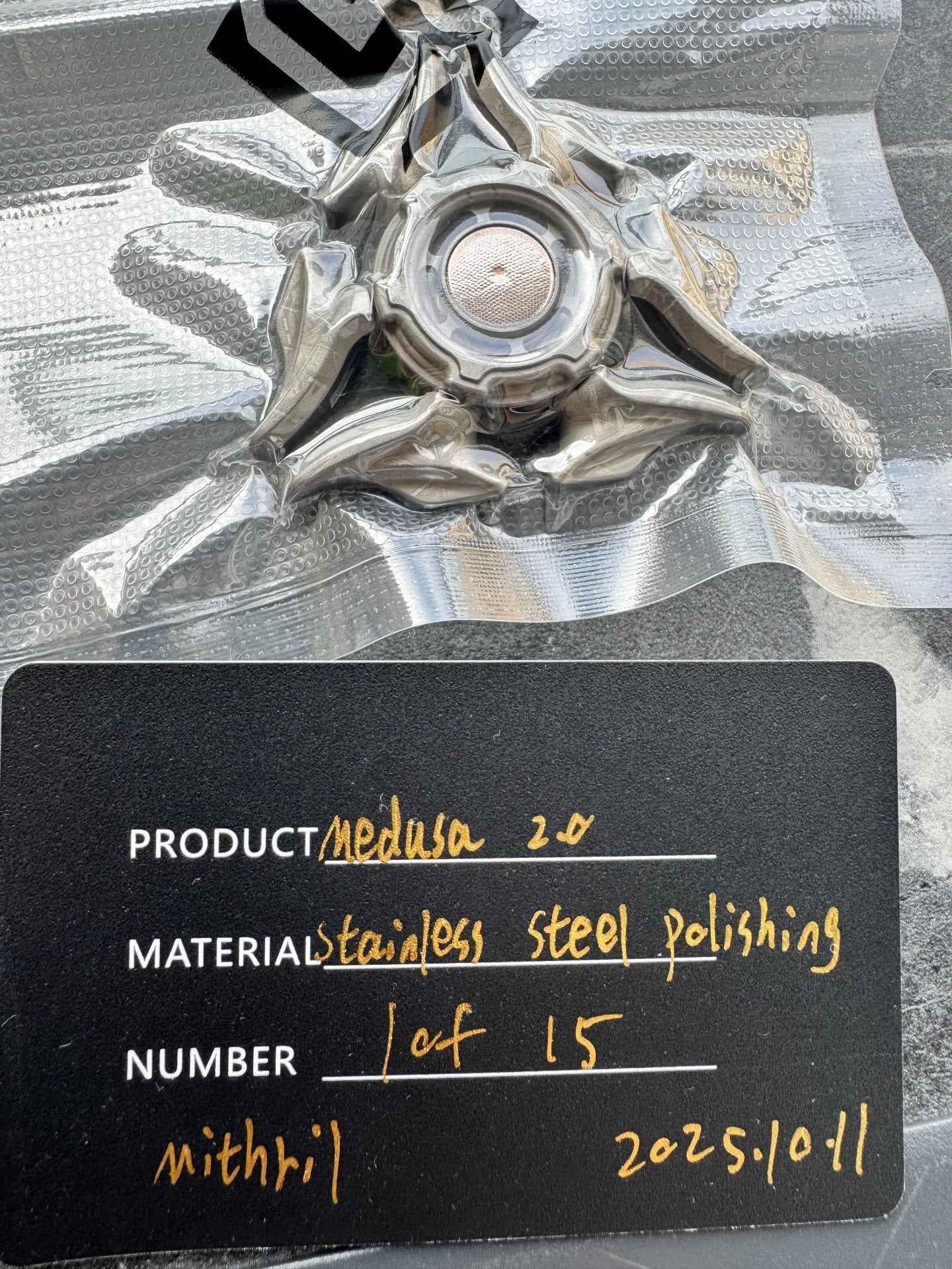 Sandblasted Medusa 2.0 Stainless Steel Brand New Limited Edition