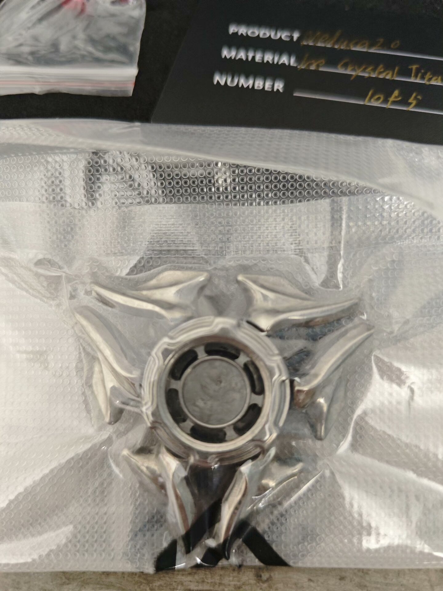 Sandblasted Medusa 2.0 Crystallized Titanium Brand New Limited Edition