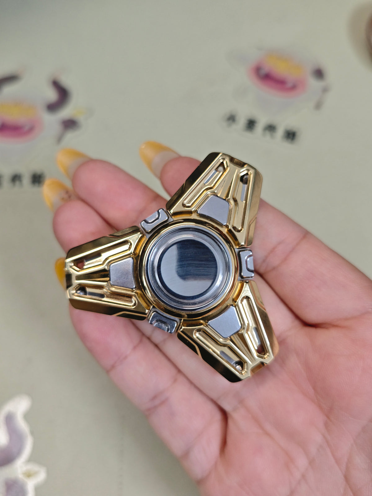 God of Time Stainless Steel Gold Plated