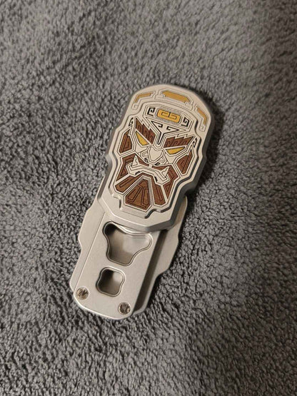 Yellow Jambhala Figure Titanium