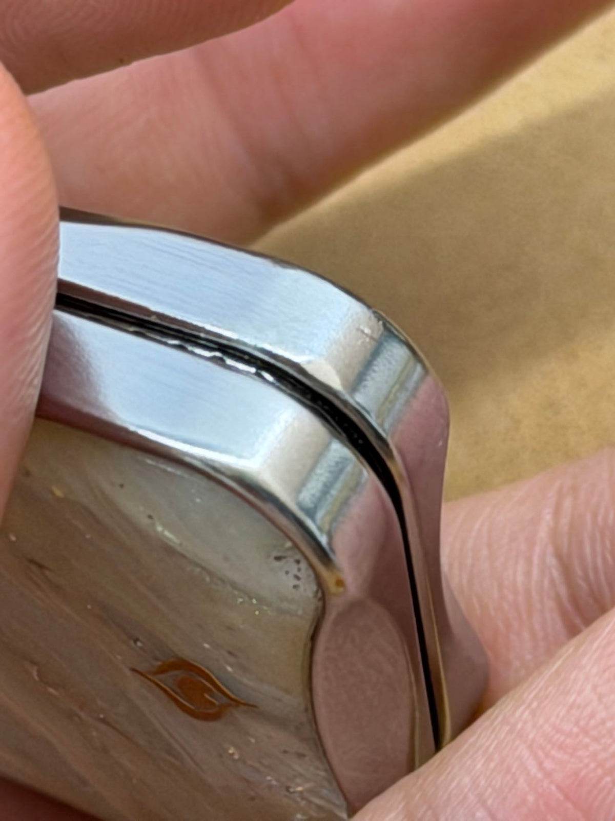 Aura Sand Stainless Steel