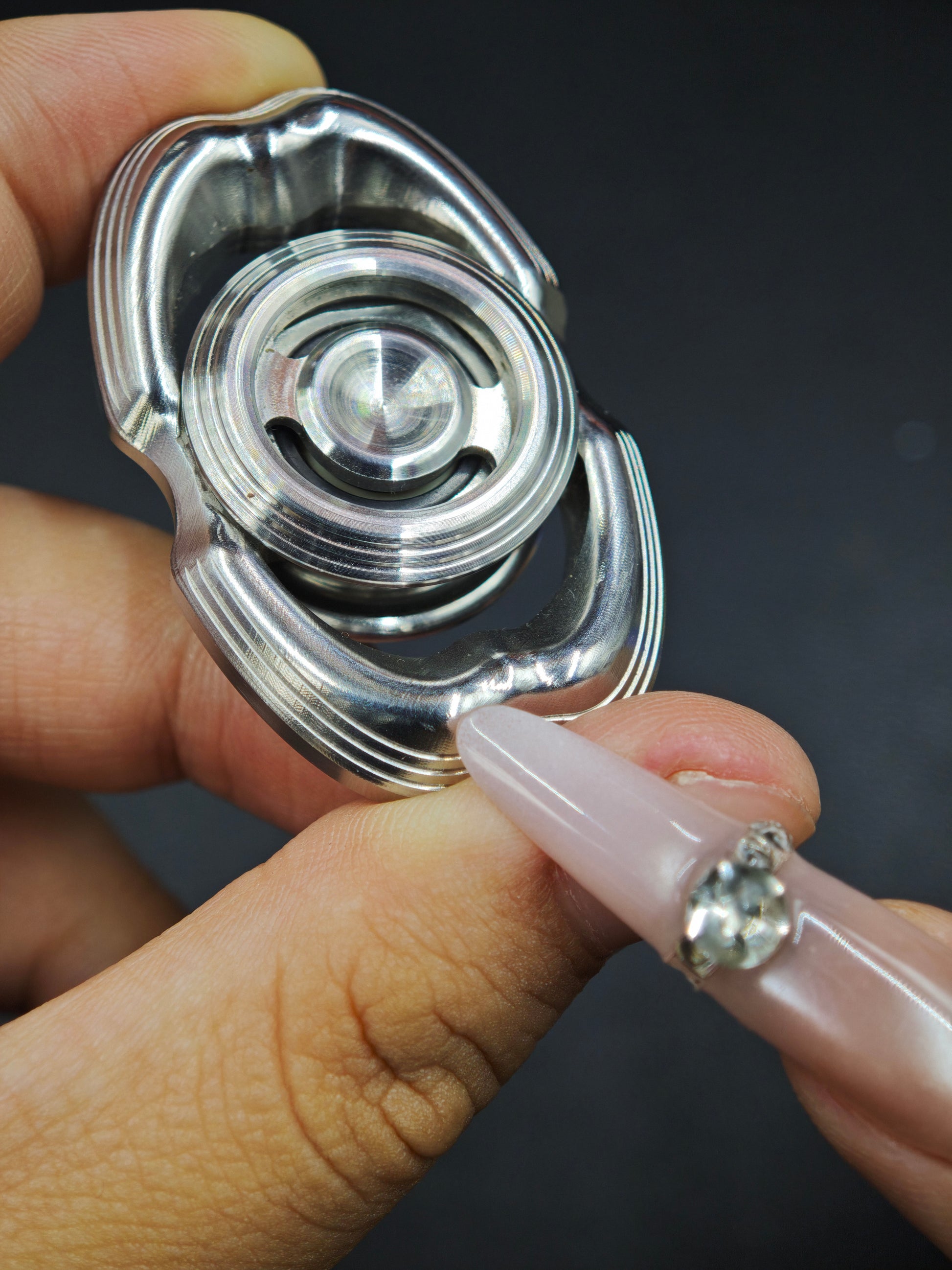 Obsidian Crystalized MINI Stainless Steel