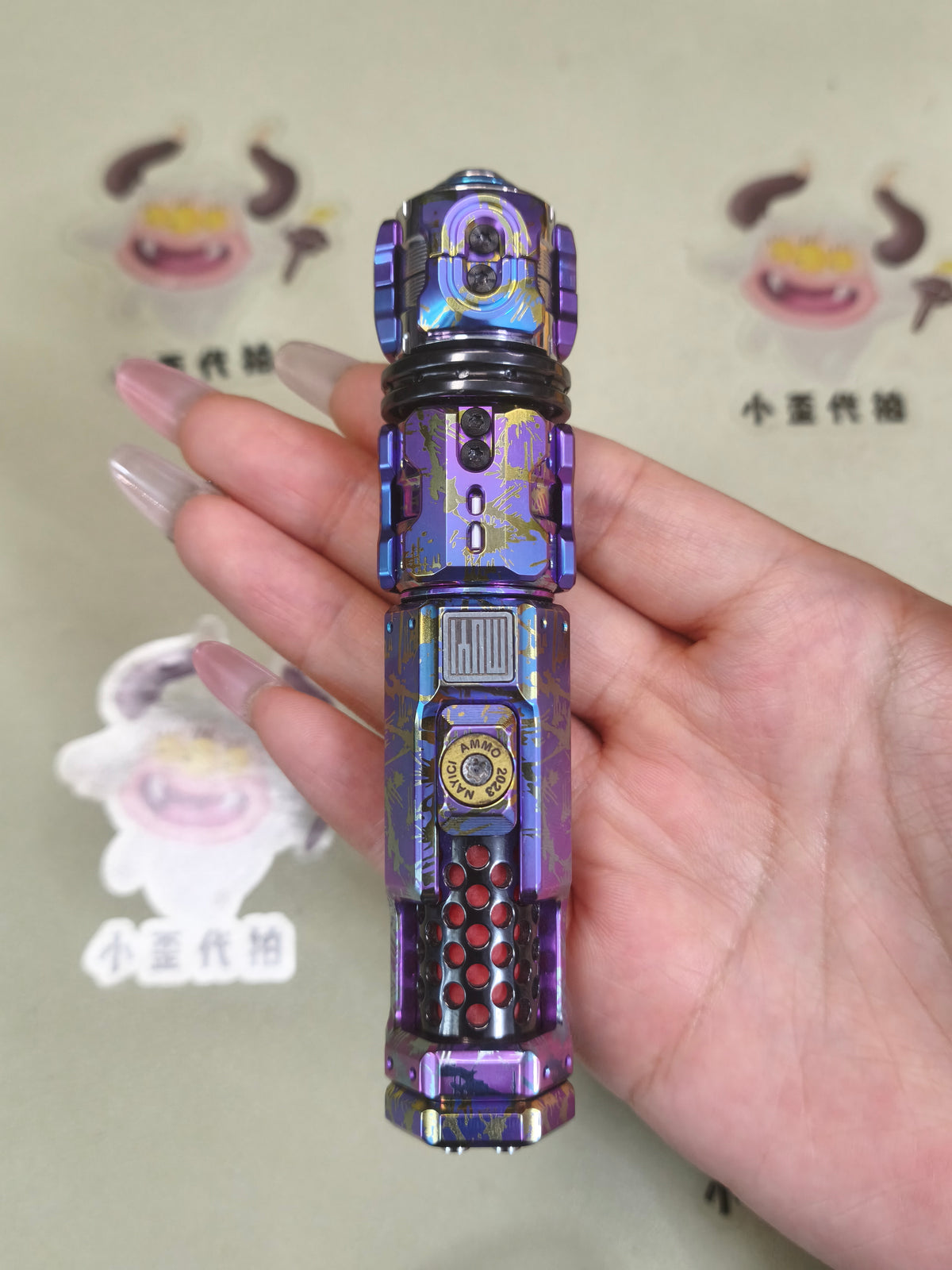 SHAKE Titanium Color-Anodized