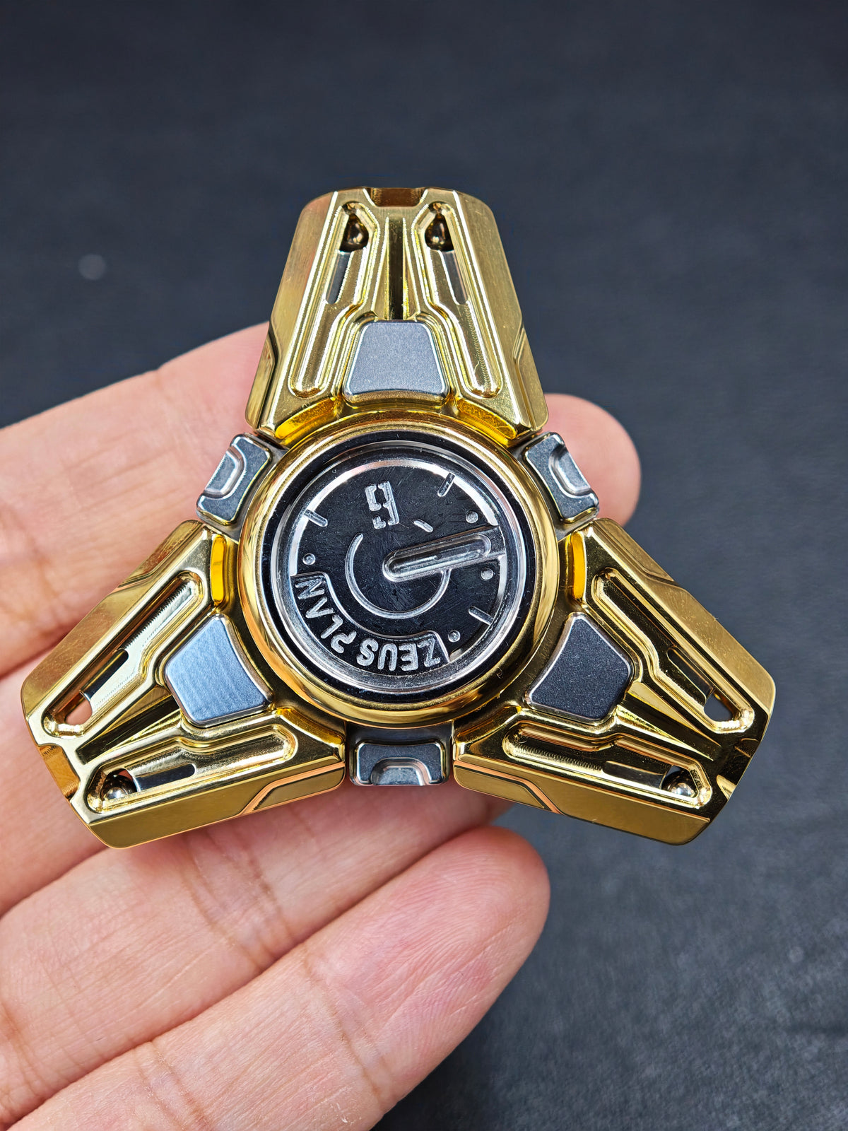 God of Time Stainless Steel Gold Plated