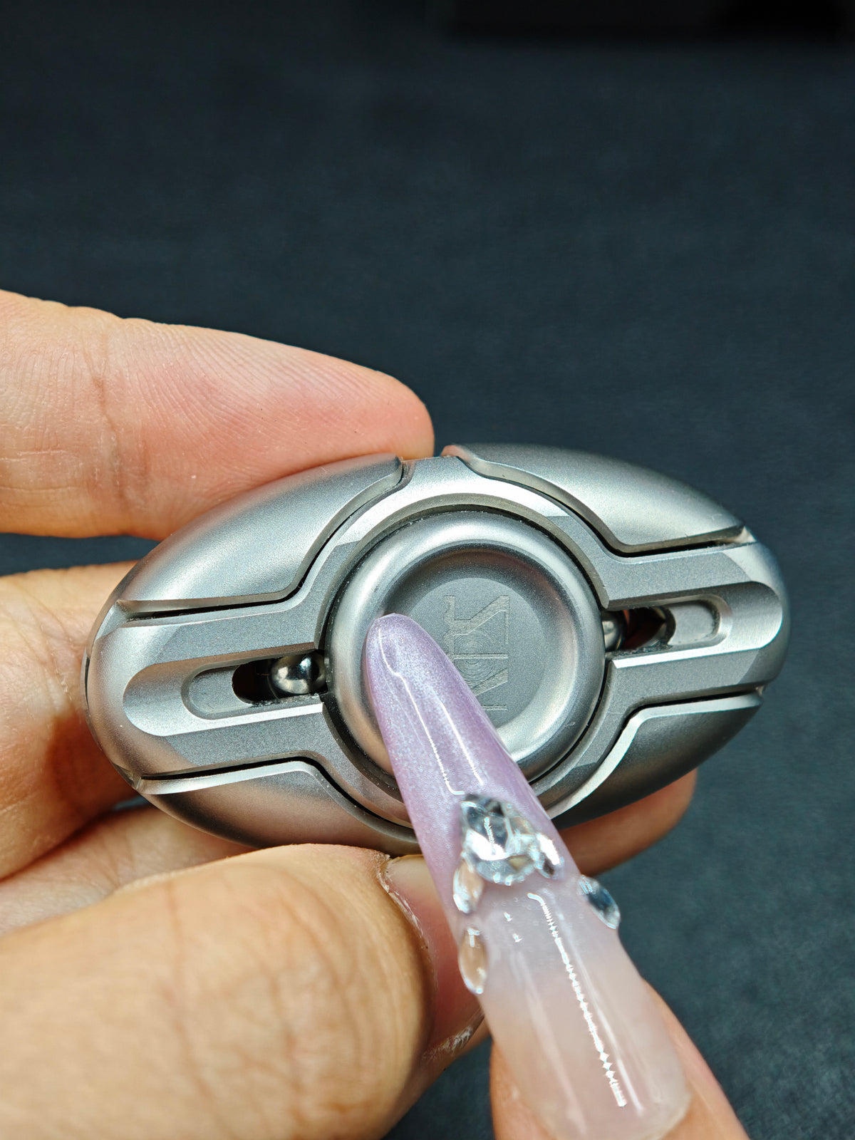 Fat Egg Stainless Steel Blasted