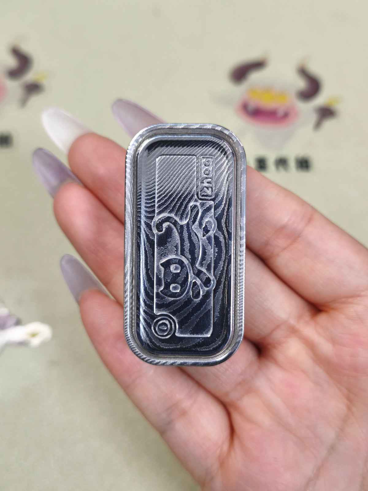 Schrodinger Cat Damasteel